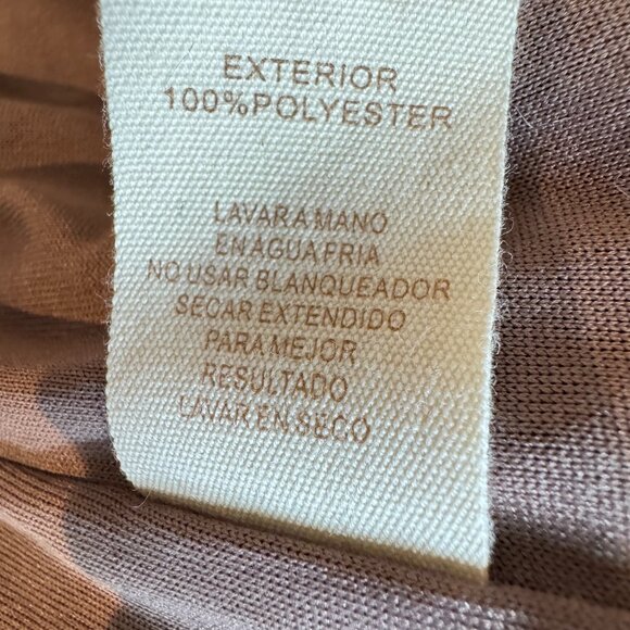 New Mystree Brown Faux Rabbit Fur Jacket - Picture 8 of 14